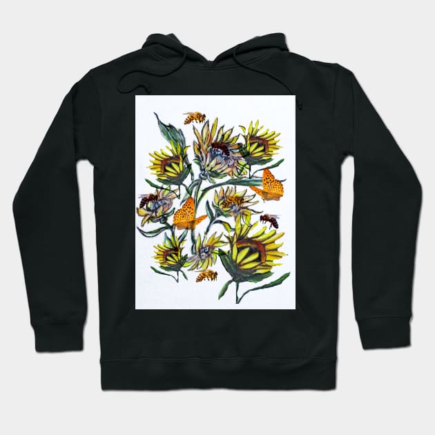 Designer Flower No2. Hoodie by cjkell